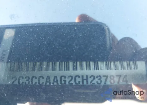 2012 Chrysler 300 из США, поврежденный, VIN 2C3CCAAG2CH237874